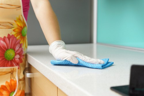 Professional carpet cleaning in a Chelsfield home interior
