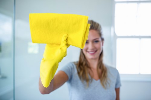 Example carpet cleaning job in a family house